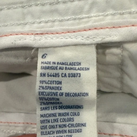 American Eagle Outfitters Women's White Jean Shorts - Picture 4 of 10